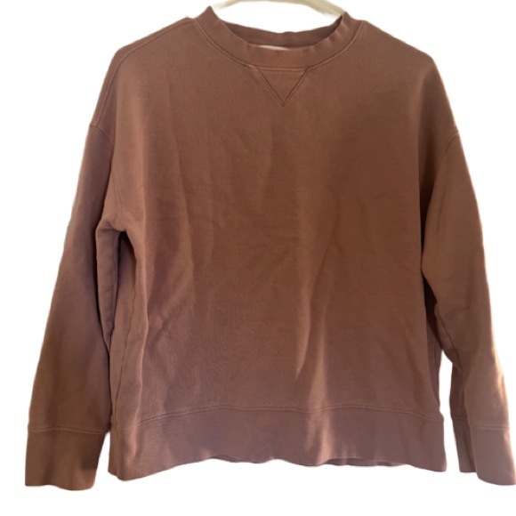 Vince pink Essential Relaxed Pullover - Picture 4 of 6